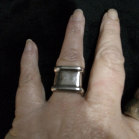 Vintage sterling silver ring - Picture 9 of 10